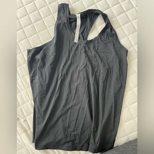 Classic black Lululemon workout tank top
